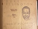 Duke Ellington Signed
