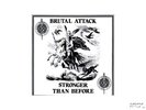 PUNK OI SKIN BRUTAL ATTACK  1ST LP