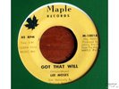 Rare funk soul 45   Lee Moses   Got That Will