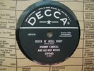 JOHNNY CARROLL & HIS HOT ROCKS R&R RUBY DECCA NM