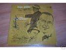 RAT PACK signed album lp by SINATRA,MARTIN+ 3