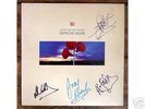 RARE: DEPECHE MODE: LP SIGNED X4 + PROMO