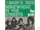 THE GODS 7' BABY'S RICH UNIQUE FRENCH PIC.UK PSYCH
