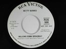 northern soul BETTY BARNES 45 WALKING DOWN BROADWAY