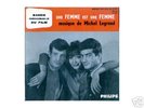 MICHEL LEGRAND / GODARD / A. KARINA. RARE FRENCH EP