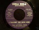 Northern Soul 45 THE NATURAL FOUR on BOOLA BOOLA M-