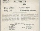 THE NUTMEGS RARE US HERALD EP DOO WOP NR 