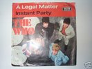 Rarität THE WHO A legal matter Promo DL 80000 mint-