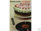 ROLLING STONES LET IT BLEED MONO LP WITH POSTER L K