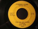 Correc-tone Danny Woods Northern Soul 45 Had Me Fooled