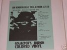 JIMI HENDRIX live at L.A. Forum RARE 2LP LP COLOURED