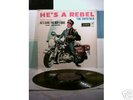 THE CRYSTALS HES A REBEL ORIG UK LP LONDON HA 8120 RARE