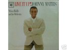 JOHNNY MATHIS -Live It Up- MONO LP SEALED  (6-eyes)