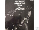 GEORGES ARVANITAS TRIO LP French Jazz FUTURA