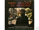 ERIC DOLPHY IN EUROPE rare Danish DEBUT 136 jazz LP -62