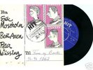 RARE ORIGINAL JAZZ EP ERIK MOSEHOLM TRIO AXEN WISSING