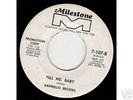  NORTHERN SOUL  - KARMELLO BROOKS - MILESTONE