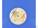 Skids - Scared To Dance Blue Vinyl Signed Adamson