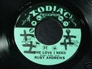 Northern soul 45 Ruby Andrews on Zodiac 1010