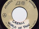 CREAM 1967 45 TEST PRESSING ACETATE ERIC CLAPTON