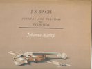 Johanna MARTZY violin Bach Sonata & Partita #3 dowel LP