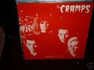 THE CRAMPS- Gravest Hits LP, w/ rare RED COVER, kbd