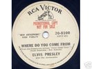 philippines ELVIS PRESLEY 78 rpm RCA PROMO w cm from #3