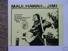 Jimi Hendrix-Maui, Hawaii LP-Orange vinyl