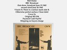 Bob Dylan Dylan BBC Broadcast Lp