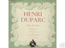 Germain, Pierre DUPARC MELODIES   Super Rare DUC-THO LP