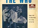 The WHO Happy Jack+3  FIRST ISRAELI 45 7' EP