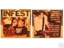 INFEST – 2nd EP CLEAR VINYL live sleeve 5 made NM
