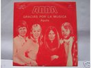 ABBA-WITH COVER RED-MADE IN CHILE-RARE SINGLE 70's