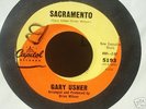 Rare GARY USHER Sacramento 45 Brian Wilson Beach Boys