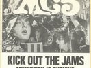 **MC5 - Kick out the Jams Rare Swedish PS/45