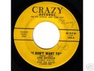 RARE Northern Soul 45  JUNE BATEMAN / I Don't Want To