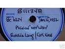 EDDIE LANG-CARL KRESS 'PICKIN' MY WAY' UNISSUED 78