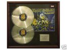 IRON MAIDEN-Live After Death - Dble LP Platinum discs