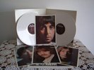 THE BEATLES WHITE ALBUM  ON WHITE VINYL  NM