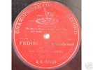 ENRICO CARUSO 1902 Red G&T 52439 78 RPM Fedora OPERA