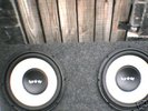 2 12 inch Infinity Subwoofer subs WITH Box PLUS MTX amp