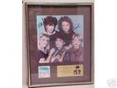 GO GO'S  BEAUTY & THE BEAT FULLY SIGNED IRS DISPLAY NM