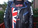 The Exploited PUNK Leather Jacket GBH Partisans OI