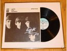 THE BEATLES LP/SIGNED BY RINGO STARR/FRAMED/COA