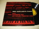RED GARLAND Red Garland's Piano PRESTIGE LP W.50th