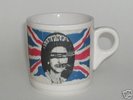 VERY RARE SEX PISTOLS JAMIE REID MUG
