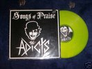 THE ADICTS  SONGS OF PRAISE  YELLOW VINYL 