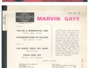 MARVIN GAYE RARE ORIG. 60's FIRST COLUMBIA  FRENCH EP