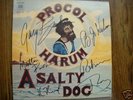 RARE PROCOL HARUM A SALTY DOG SIGNED AUTOGRAPH LP VINYL