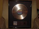 POLICE SYNCHRONICITY RIAA A&M MEM GOLD RECORD AWARD